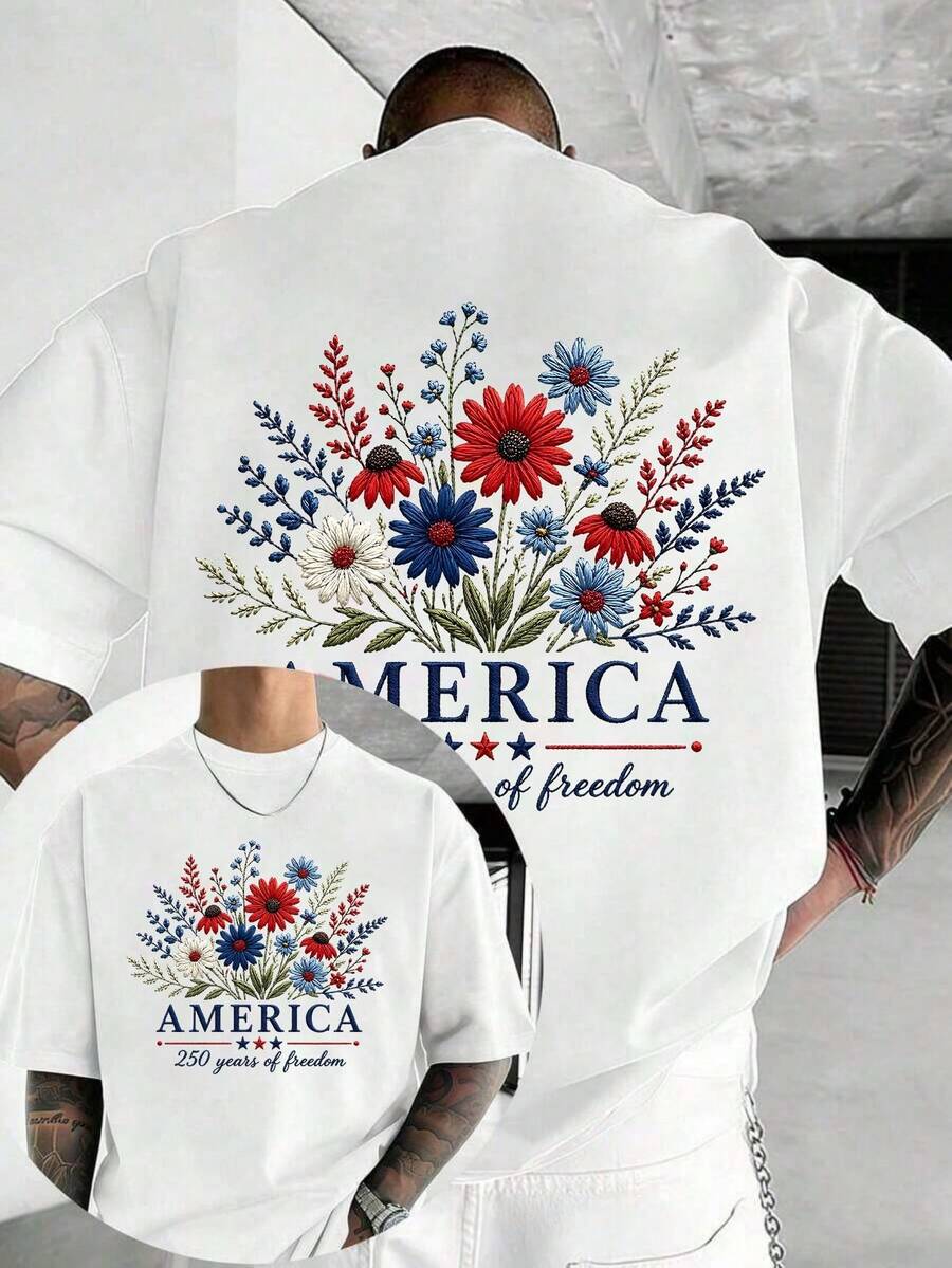 Men T-Shirts - White - View 1