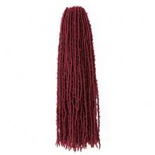 Butterfly Locs Crochet Hair 24 Inch ,8 Packs Pre-Twisted Synthetic Crochet Locs Pre-Looped Distressed Faux Braids - 118# - View 10