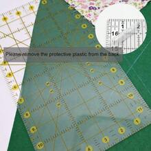 Sewing Rulers Quilting Ruler, Acrylic Quilting Templates, Sewing Tools Accessories Supplies Patchwork Precision Fabric Cutting 1pcs(6.5x12inch) - C - View 6