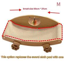 Cat Bed Integrated Sisal Woven Scratching Nest, Scratch-Resistant No-Shedding Sofa Cat Claw Nest, Anti-Scratch Cat Lounger, Pet Home Toy - Multiple Specifications - View 4