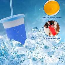 Vaso Mágico Novedoso Reutilizable que Cambia de Color con Bebidas Frías - Color Sorpresa - Multicolor - Ver 3
