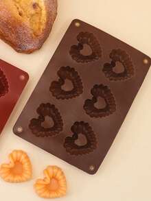 Molde de chocolate grande y pequeño con forma de amor, molde de chocolate y caramelo para hornear en la cocina - Ver 8