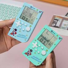 Classic Retro Handheld Game Console With Screen, Nostalgic Portable Console - Purple - View 6