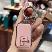 TPU Car Remote Key Fob Cover Compatible With Suzuki Ertiga, Swift, Wagon R Keyless Remote, Includes Keychain, Halloween Decor, Teacher's Day Christmas Gift Idea - Multicolor - View 5