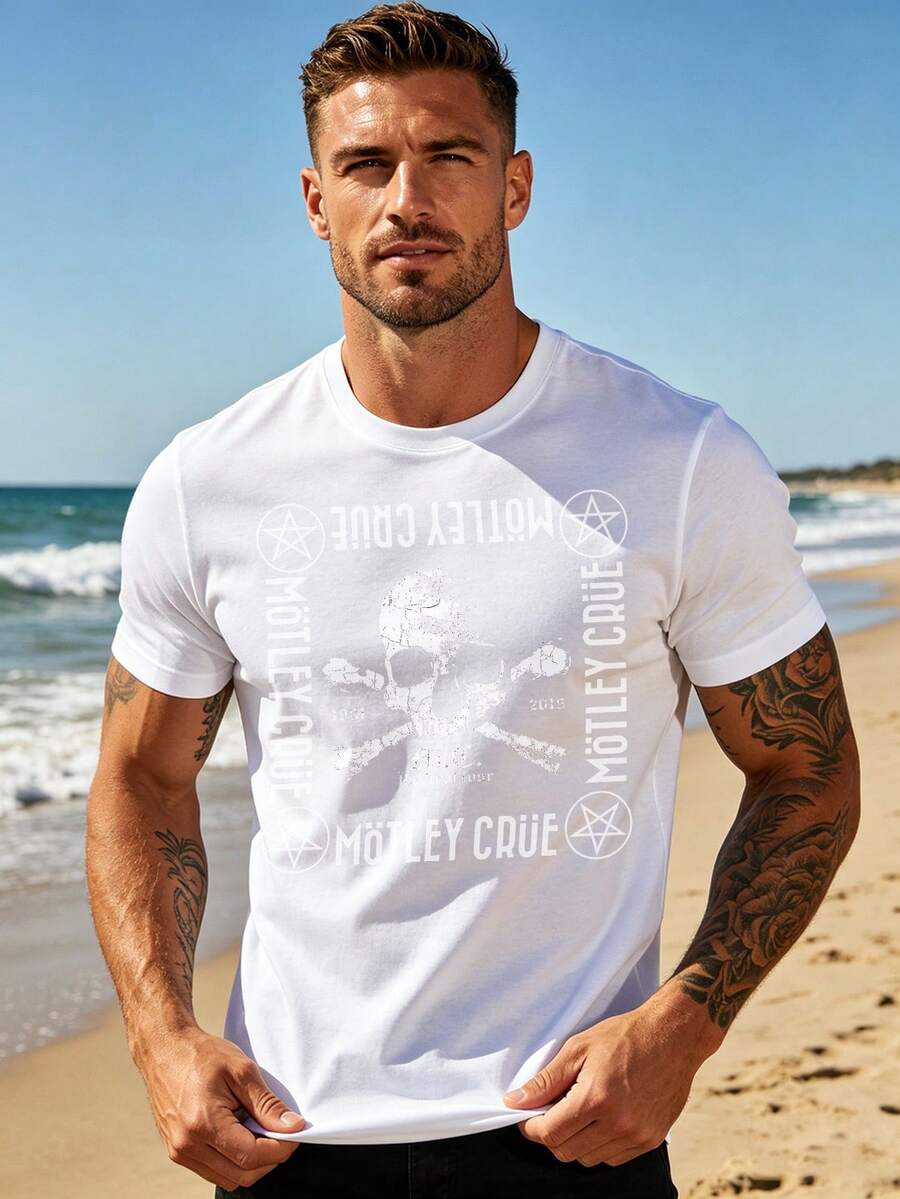 Men T-Shirts - White - View 1