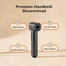 Handgehaltener Bidet-Sprüher für Toilette, 2-in-1 Badezimmer Waschbecken & Badewanne Sprühkopf, quadratischer Hochdruckreiniger für Haustierreinigung & Windelspülen - Handspritzpistole - Übersicht 5