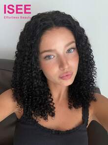 ISEE HAIR Wear Go 免膠黏捲捲 HD 7*5 蕾絲假髮 180% 密度 18-28 英吋 自然色 預剪蕾絲 預拔髮際線 真人髮 女用日常款 - SNatural - 查看 2