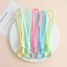 10/30pcs Colorful Nylon Rope, Suitable For DIY Handmade Weaving Kits, Making Keychains And Backpack Decorations, Handmade Jewelry Making Tools, Great Choice For Valentine's Day Gifts - Buckle-style Colored Nylon Rope - View 6