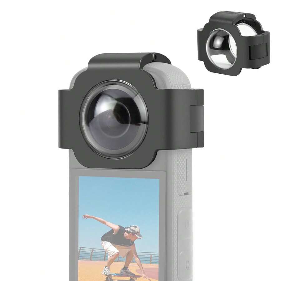 適用於 Insta360 X3 PULUZ 鏡頭保護蓋保護套 - 查看 1