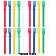 2-20PCS Glue Spreader Leather Glue Brushes Handheld DIY Art Craft Paintings Scrapers Portable Leather Gluing Tools Glue Smear Sticks - Multicolor - View 16