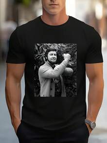 Men T-Shirts - Black - View 1