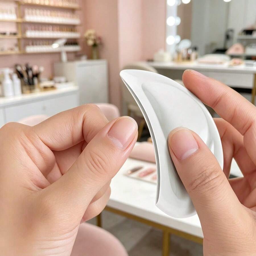 1/2件組 3D表面去角質指甲銼刀組，可重複使用玻璃雕刻磨棒，用於去除死皮、拋光條，可水洗美甲表面修復筆，拋光指甲形狀並使指甲表面光亮 - 彩色 - 查看 1