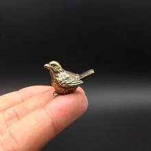 1pc Collectible Figurine, Sparrow Ornament - Charming Modern Desktop Decor, Suitable For Bedroom/Living Room, Perfect Gift Or Collection Choice, Cute Office Space Accent - Multiple Styles - View 3