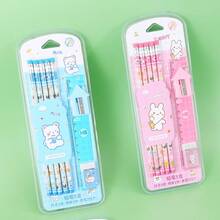 8pcs Pencil Stationery Set, Back To School Gift For Teenagers, School Supplies - A - View 8