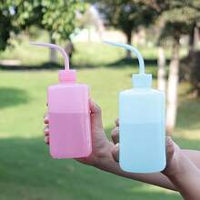 1/2pcs Small Plastic Watering Can With Precision Nozzle And Squeeze Design - Refillable, Suitable For Eyelash Rinsing, Tattoo Care, Succulent Watering, Indoor Plant Care And More - Multicolor - View 8