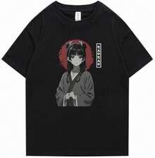 Men T-Shirts - 黑色 - 查看 1