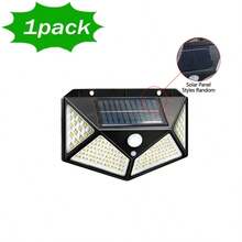 1/2pcs 100/468pcs LED Solar Outdoor Lights, Automatic Sensor Charging, Garden Home Camping Emergency Lighting - Solar Wall Lamp - View 10