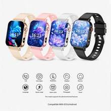 New Full Touch Smart Watch, Wireless Calling, Message Notification, Customizable Watch Face, Multi-Function Sports Wristwatch, Suitable For Men And Women, Perfect For Gifts - 查看 2