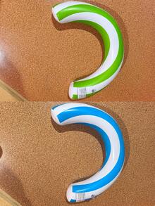 2pcs/1 pieza Flotador inflable en forma de U semicircular con diseño de caramelo, material impermeable, diseño a rayas, a prueba de fugas, inflado rápido, adecuado para ocio en la piscina, fiesta en la piscina, entretenimiento en la playa, perfecto para diversión de verano, fiesta en la piscina, diversión en la playa - A - Ver 26