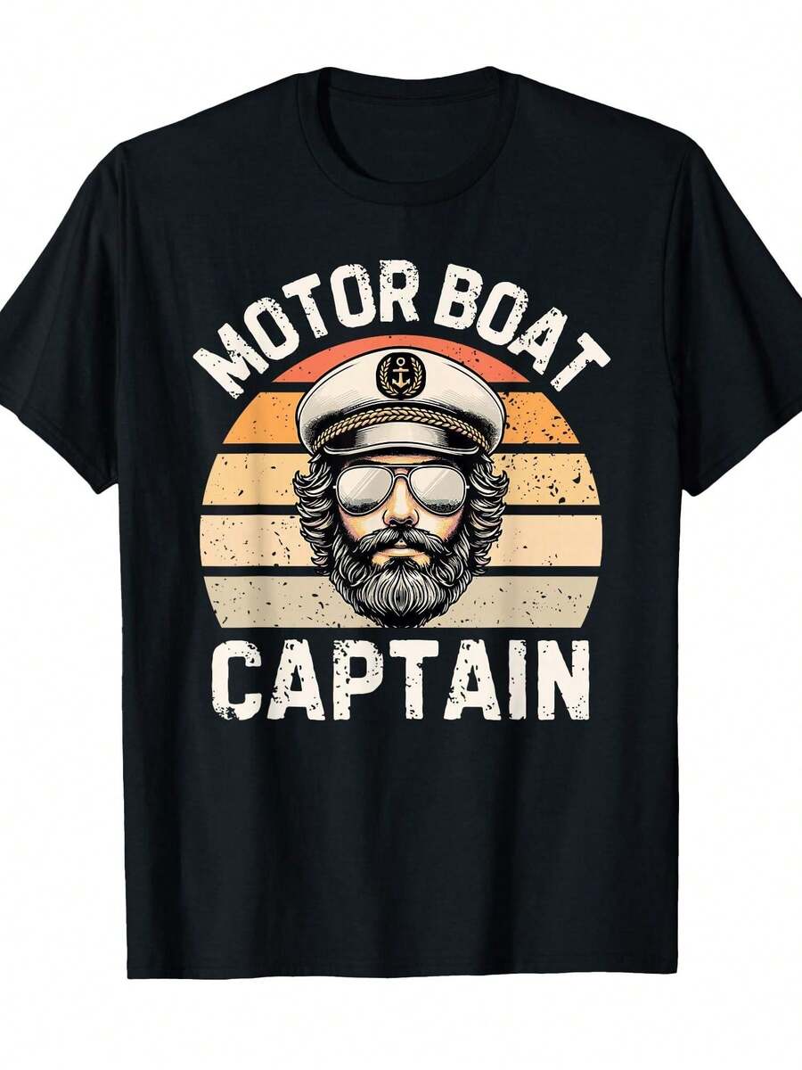 Camiseta de algodón 100% con estampado, nueva colección 2026: cómoda y fácil de usar, ideal para todas las personas. - Negro - Ver 1
