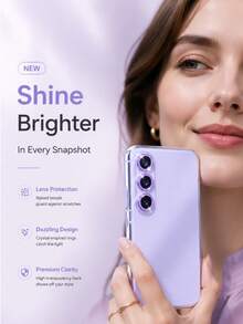 Arvin Camera Lens Protector Film, Compatible With Galaxy S26 Ultra S26 Plus S26 S25 Ultra S25 Plus S25 FE S24 Ultra S24 Plus S24 A57 A37 Galaxy Z Flip7 Flip6 Flip5 Fold7 Fold6 Fold5, 1 Set - Purple - View 4
