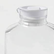 64oz Glass Straight Side Pitcher With Lid - Threshold ™ : Dishwasher- Drink & Water Pitcher, Juice Container - 1 - View 3