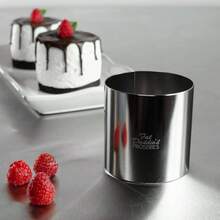 7cmx. 6cm - Stainless Steel Round Cake Pastry Ring, 7cmx. 6cm - 2,75 x 3 pulgadas - Ver 3