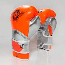 Orange Boxing Gloves Martial Arts Training Equipment - Orange - View 6