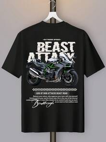 Men T-Shirts - Black - View 3