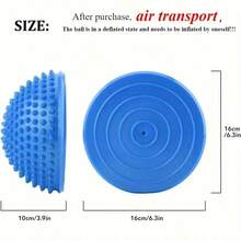 Massage Foot Activity Balance Hedgehog Half-Sphere Pilates Ball, Suitable For Yoga, Fitness And Gymnastics Exercise - Multicolor - View 8