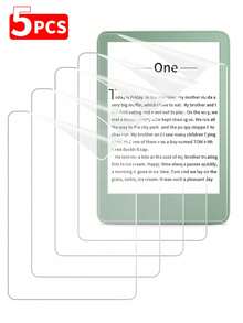 5pcs Screen Protector For Kindle Paperwhite 12th Gen (2024) & 11th Gen (2021), Colorsoft Signature Edition, Kindle Basic 2022/2024 (11th Gen) & 10th Gen (2019),10th Gen 2018 – Soft Film, Anti-Scratch - 5 Pcs - View 10
