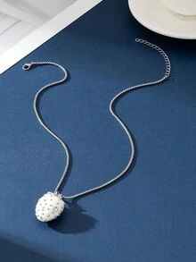 1pc Creative Artistic Strawberry Pendant Necklace, Summer Fruit Shaped Short Necklace, Suitable For Women's Daily, Party, And Travel Wear - Strawberry Necklace - View 7