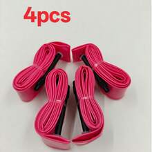 MOTSUV 4pcs Pink TPU Road Bike Inner Tubes 700X23/25/28/30/32C Bicycle Presta Valve FV Inner Tubes 45/65/85L - Pink - View 12