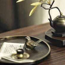 1pc Collectible Figurine, Sparrow Ornament - Charming Modern Desktop Decor, Suitable For Bedroom/Living Room, Perfect Gift Or Collection Choice, Cute Office Space Accent - Multiple Styles - View 8