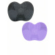 2 piezas (morado y negro)