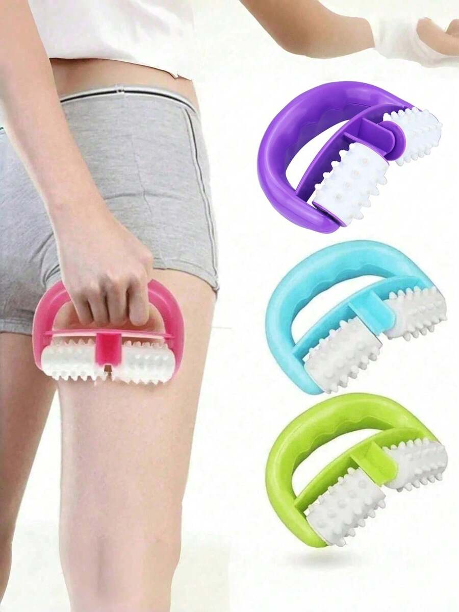 Handheld Anti-Cellulite Massage Roller, Fast Cellulite Removal Body Massager, Slimming And Firming, Suitable For Gym Use - Multicolor - View 1