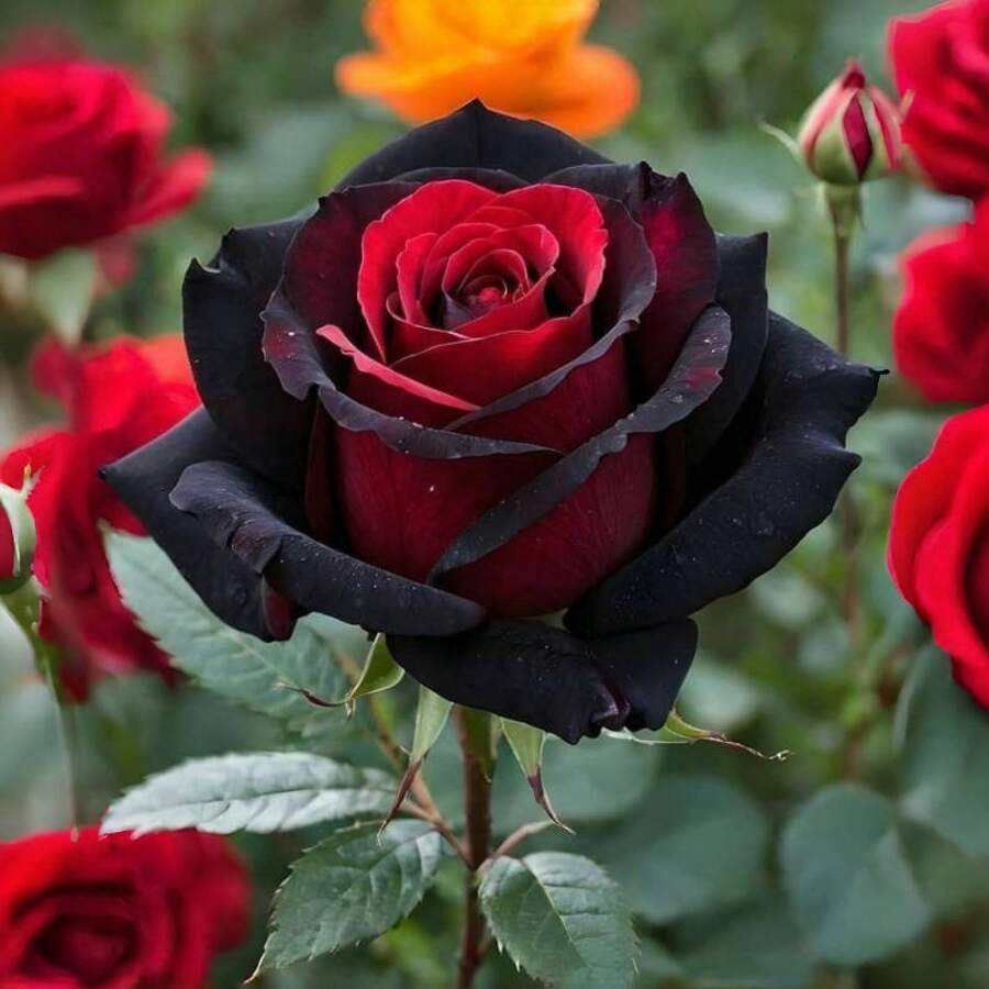 Rosa Trepadora, 100 Plantas Perennes de Enredadera, Adecuadas para Jardines Domésticos, Requieren Luz Solar Directa, Crecimiento Rápido, Hermosas Flores, Plantas Decorativas de Exterior - 100 unidades/semillas - Ver 1