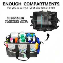 Large Capacity Outdoor Storage Bag, Camping Storage Bag, Cleaning Tool Storage Bag, Multifunctional Storage Bag With Crossbody And Hand-Carry Portability, Cleaning Tool Waist Bag, Outdoor Tool Bag, Outdoor Storage Bag, Multifunctional Storage Bag, Sports Storage Bag, Indoor Storage Bag, Home Storage Bag, Clothes Storage, Shoes Storage, Outdoor Miscellaneous Storage - Multicolor - View 10