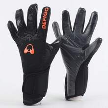 Professional Soccer Goalkeeper Gloves for Men Women Training Goalie Protective Gloves Non-Slip Latex - rojo - Ver 4