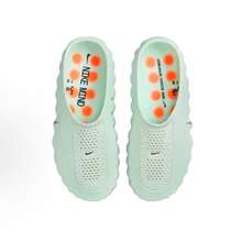 Nike Mind 001 Hyper Crimson Slip-On Mules | Perforated Knit Foam Cushioning Everyday Casual Slides - 淺綠色 - 查看 4