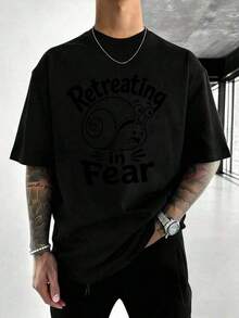 Men T-Shirts - Black - View 2