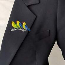 1pc-Elegant Fashion Bird Animal Zinc Alloy Brooch Suitable For Women's Daily Wear Clothing Backpack Hat Accessory Holiday Gift - Multicolor - View 11