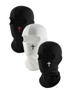 1pc/2pcs/3pcs Unisex Balaclava Riding Sun Protection Mask Hat, Multi-Way Wear, Suitable For Daily Motorcycle, Hiking, Skiing, Skating And Other Sports - Style I - View 6