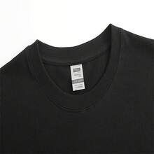 Hot Men's Black Cotton Tee Cutie Fruity Kiwi Hand Drawn Fresh Fruit Casual Print - Negro - Ver 2