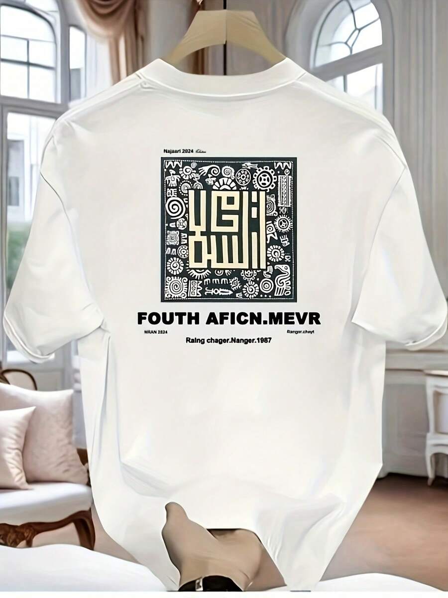 Men T-Shirts - 白色 - 查看 1