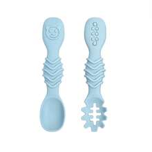 2pcs Silicone Tableware Set, Bear Pattern Design, Newborn Feeding Accessories, Durable And Easy To Clean, Baby Shower Gift - Multicolor - View 24