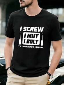 Men T-Shirts - Black - View 1