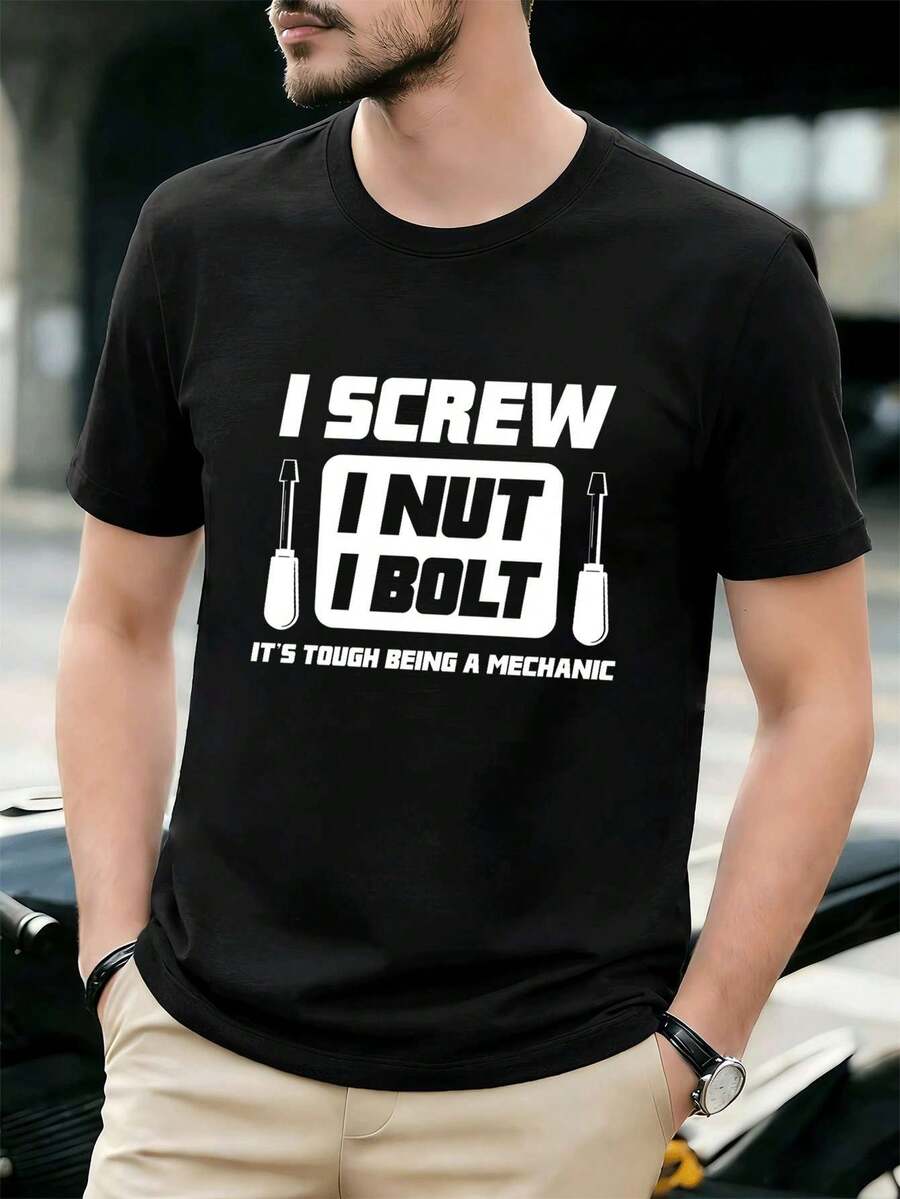 Men T-Shirts - Black - View 1