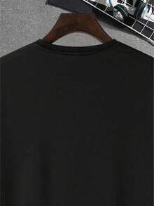 Vintage Women's T-Shirts, Summer Tops - 黑色 - 查看 5