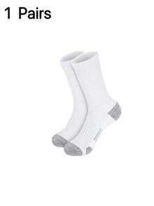 1/5/10 Pairs Men's Comfortable Sports Tennis Socks, Suitable For Outdoor Casual Wear, All Seasons - Multicolor - View 6